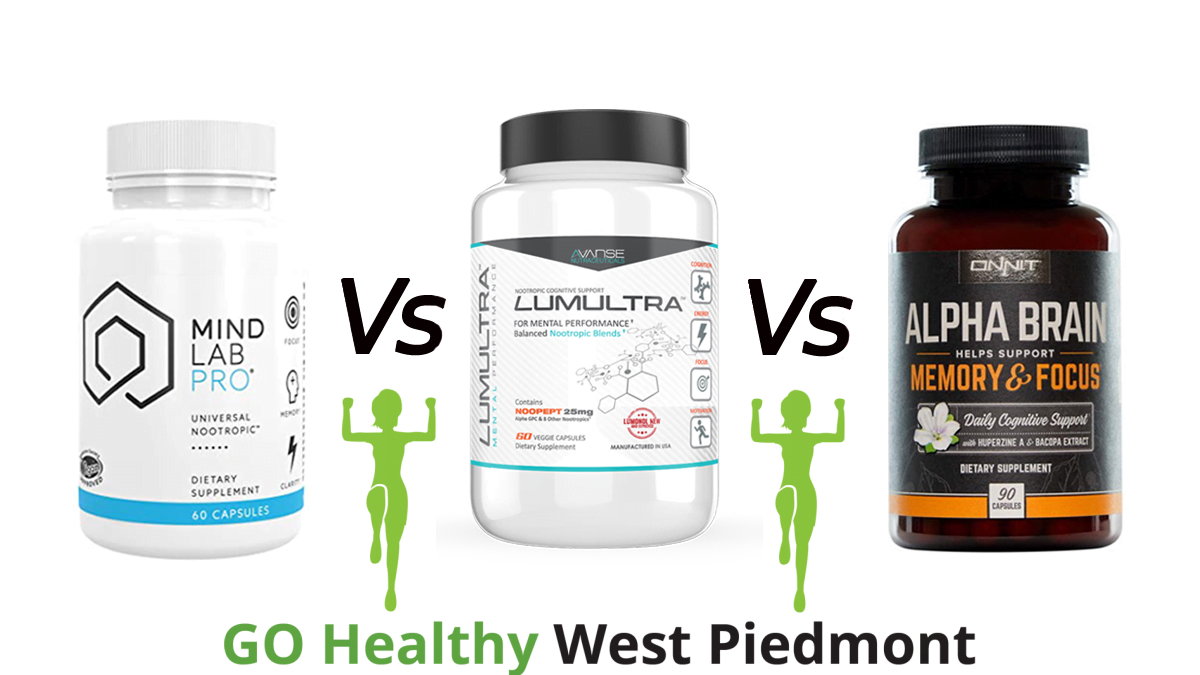 Mind Lab Pro vs Lumultra vs Alpha Brain Go Healthy West Piedmont Review