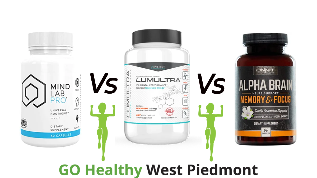 Mind Lab Pro vs Lumultra vs Alpha Brain Go Healthy West Piedmont Review