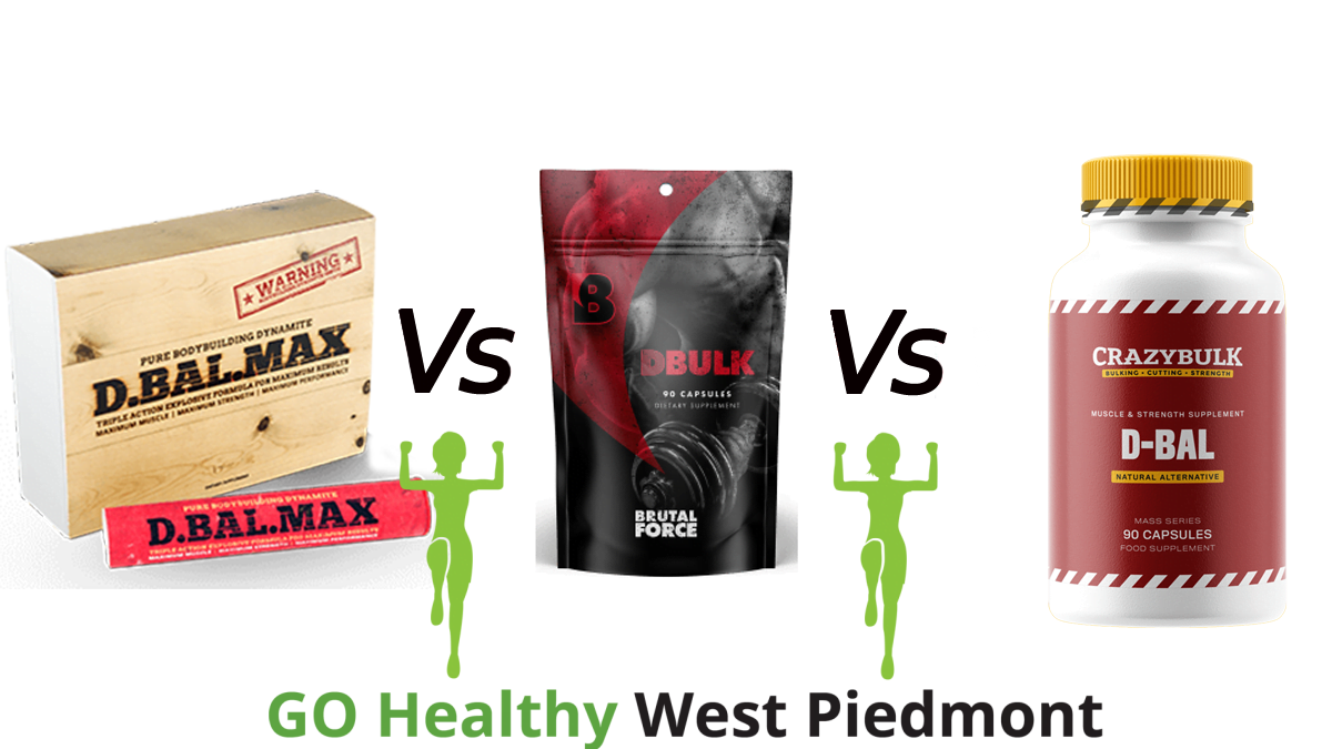 DBal Max vs DBal Vs DBulk Go Healthy West Piedmont Comparison
