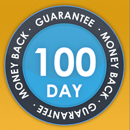 100 Days Money Back Guarantee