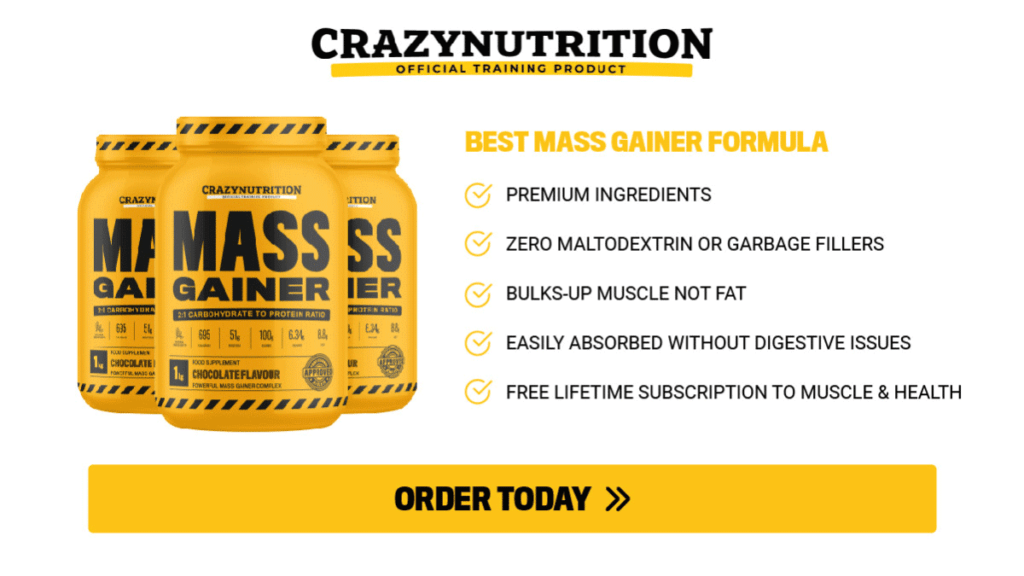 Buy CrazyNutrition Mass Gainer Online