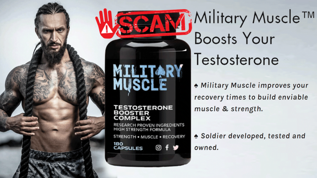 Military Muscle gohealthywestpiedmont Scam