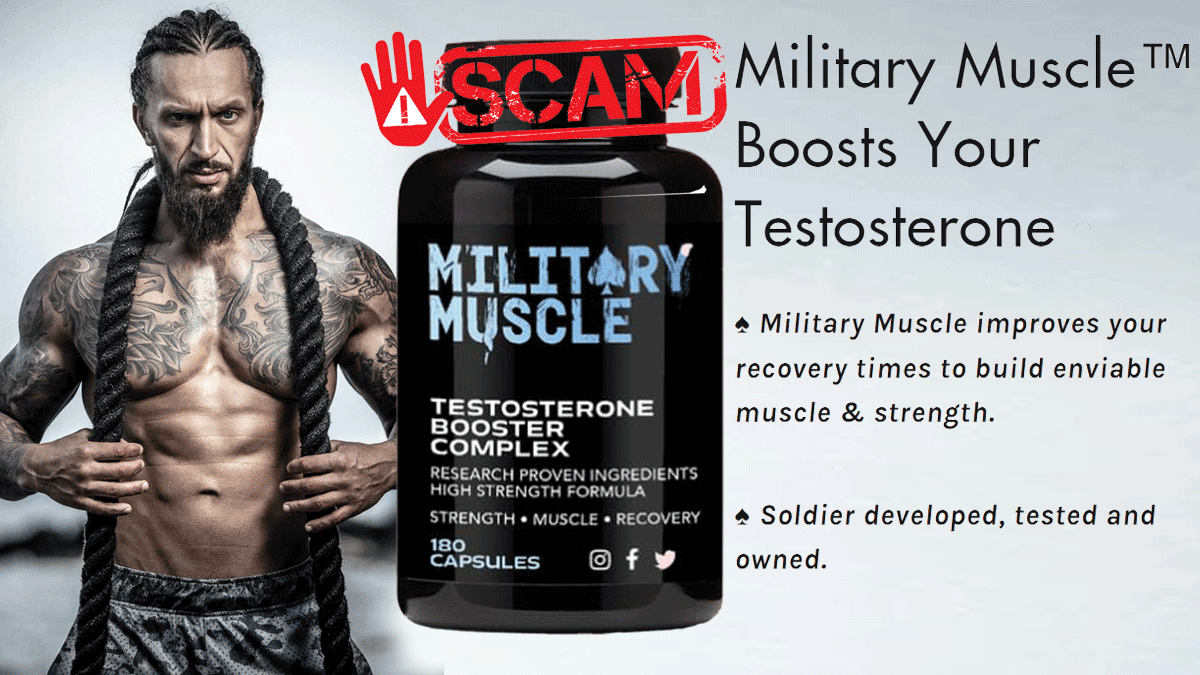 Military Muscle gohealthywestpiedmont Scam